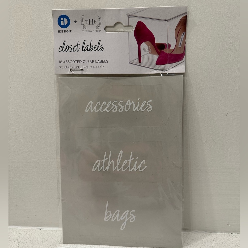 The Home Edit Closet Organization Labels
